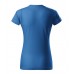 Moteriški Marškinėliai MALFINI Basic 134 Azure blue, 160g/m2