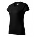 Moteriški Marškinėliai MALFINI Basic 134 Black, 160g/m2