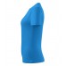 Moteriški Marškinėliai MALFINI Basic 134 Blue, 160g/m2