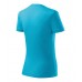 Moteriški Marškinėliai MALFINI Basic 134 Blue atoll, 160g/m2