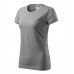 Moteriški Marškinėliai MALFINI Basic 134 Dark gray melange, 160g/m2
