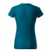 Moteriški Marškinėliai MALFINI Basic 134 Petrol blue, 160g/m2