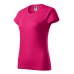 Moteriški Marškinėliai MALFINI Basic 134 Raspberry pink, 160g/m2
