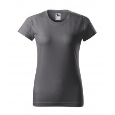 Moteriški Marškinėliai MALFINI Basic 134 Steel gray, 160g/m2
