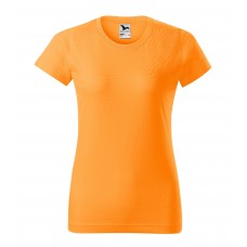 Moteriški Marškinėliai MALFINI Basic 134 Tangerine orange, 160g/m2