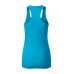 Moteriški Marškinėliai MALFINI Racer Blue atoll, 130 g/m²