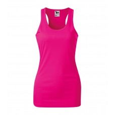 Moteriški Marškinėliai MALFINI Racer Neon pink, 130 g/m²