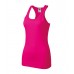 Moteriški Marškinėliai MALFINI Racer Neon pink, 130 g/m²