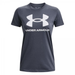 Moteriški Marškinėliai "Under Armour Live Sportstyle Graphoc SSC" Pilki 1356305 044 Moteriški Marškinėliai "Under Armour Live Sportstyle Graphoc SSC" Pilki 1356305 044