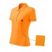 Moteriški Polo Marškinėliai MALFINI Cotton Tangerine orange, 170 g/m²