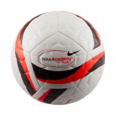 Nike Academy Plus futbolo kamuolys, baltas/oranžinis/juodas (HV6261-100)