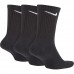 Nike Everyday Cushioned Crew Socks 3 poros, juodos