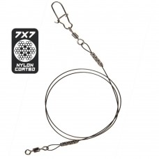 Pavadėlis Lucky John Pro 7x7 Coated 30cm 12kg