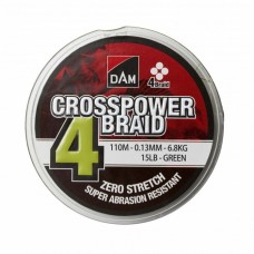 Pintas Valas DAM Crosspower 4-Braid 150m 0.10mm 4.5kg Pintas Valas DAM Crosspower 4-Braid 150m 0.10mm 4.5kg