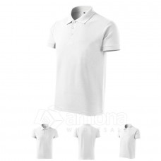 Polo marškinėliai MALFINI  Cotton White, vyriški