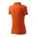 Polo marškinėliai MALFINI Pique Polo Orange, moteriški