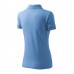 Polo marškinėliai MALFINI Pique Polo Sky Blue, moteriški