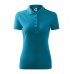 Polo marškinėliai MALFINI Pique Polo Turquoise, moteriški