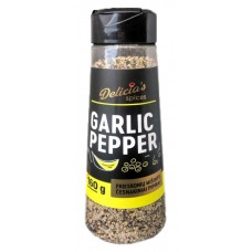 Prieskonių mišinys DELICIA'S Garlic pepper 160g