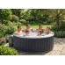 Pripučiamas SPA sūkurinis baseinas „Phuket Blue Laser Rattan“ – 4–6 asmenims
