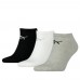 Puma Sneaker Ankle Socks kojinės, pilkos, baltos ir juodos, 3 poros Puma Sneaker Ankle Socks kojinės, pilkos, baltos ir juodos, 3 poros