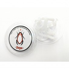 Silikoninis masalas 2SYS Pt Shad 2-006 Baltas