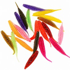 Silikoninis masalas AsaTsuri Tanta ilgis 2,5 cm,.21vnt Mix Spalvų Silikoninis masalas AsaTsuri Tanta ilgis 2,5 cm,.21vnt Mix Spalvų