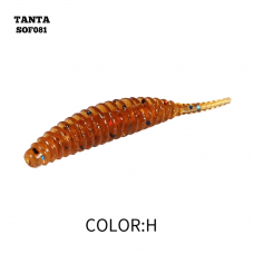 Silikoninis masalas AsaTsuri Tanta ilgis 2,5 cm,.25vnt Mix Spalvų