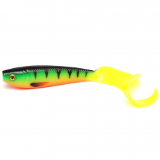 Silikoninis masalas Fox Rage Pro Grub - UV Firetiger 8 cm