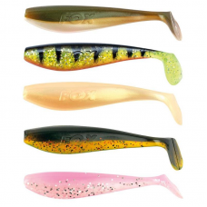 Silikoninis masalas FOX RAGE Slick Shad 9 cm UV Maišytų Spalvų 5 vnt.