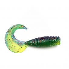 Silikoninis masalas Yaman Tail 7.62cm Violet Lime