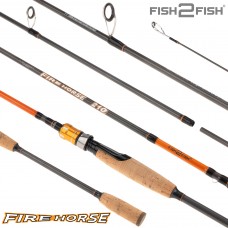 Spiningas Fish2Fish Fire Horse M, 2,4 m, 3,0-18,0 g (FH3/18-240) Spiningas Fish2Fish Fire Horse M, 2,4 m, 3,0-18,0 g (FH3/18-240)
