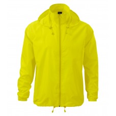 Striukė nuo vėjo ir lietaus Malfini Windy 524 neon yellow, unisex