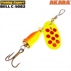 Sukriukė AKARA «Bell» Basic 5082 RT, 6 g, Nr. 2, 196/YL-RED (C-5082-6-196/YL-RED)