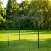 Sulankstoma „Pop Up“ pavėsinė su sienelėmis 2 × 2 m – smėlio spalvos, H serija, plieninė konstrukcija Sulankstoma „Pop Up“ pavėsinė su sienelėmis 2 × 2 m – smėlio spalvos, H serija, plieninė konstrukcija