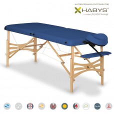 Sulankstomas masažo stalas HABYS Panda Vinyl Flex Navy Blue 210x70cm