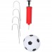 Sulankstomu futbolo vartų + priedų rinkinys 80x60x60cm Dunlop 100982