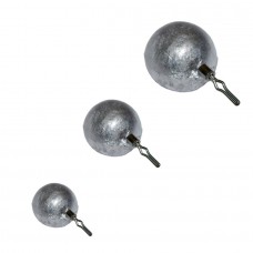 Švininis svarelis AKARA Drop-SHOT, Apvalus 25g 3vnt