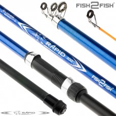 Teleskopinė meškerė Fish2Fish RAPID Long Blue, 4,00 m, 10-40 g (F2FRFN-400B) Teleskopinė meškerė Fish2Fish RAPID Long Blue, 4,00 m, 10-40 g (F2FRFN-400B)