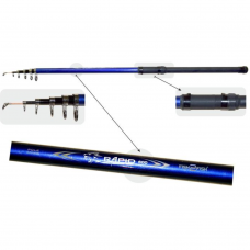 Teleskopinė plūdinė meškerė LB Fish2Fish RAPID Long Blue ilgis 500 cm, testas 10 -40 g Teleskopinė plūdinė meškerė LB Fish2Fish RAPID Long Blue ilgis 500 cm, testas 10 -40 g