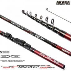 Teleskopinis Spiningas AKARA Discover MF TX-20, Ilgis 2,50m, Testas 3-15g Teleskopinis Spiningas AKARA Discover MF TX-20, Ilgis 2,50m, Testas 3-15g