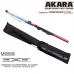 Teleskopinis Spiningas AKARA Discover MF TX-20, Ilgis 2,50m, Testas 3-15g