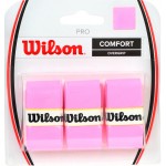 Teniso Raketės Apvijos Wilson Pro Comfort Overgrip 3vnt Rožinės Teniso Raketės Apvijos Wilson Pro Comfort Overgrip 3vnt Rožinės