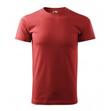 Unisex marškinėliai MALFINI Heavy New 137 Burgundy, 200g/m2