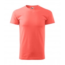 Unisex marškinėliai MALFINI Heavy New 137 Coral, 200g/m2