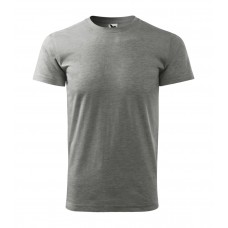 Unisex marškinėliai MALFINI Heavy New 137 Dark gray melange, 200g/m2