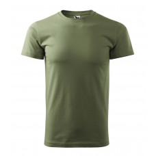 Unisex marškinėliai MALFINI Heavy New 137 Khaki, 200g/m2