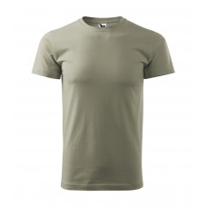 Unisex marškinėliai MALFINI Heavy New 137 Light khaki, 200g/m2