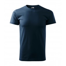 Unisex marškinėliai MALFINI Heavy New 137 Navy blue, 200g/m2