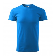 Unisex marškinėliai MALFINI Heavy New 137 Snorkel blue, 200g/m2